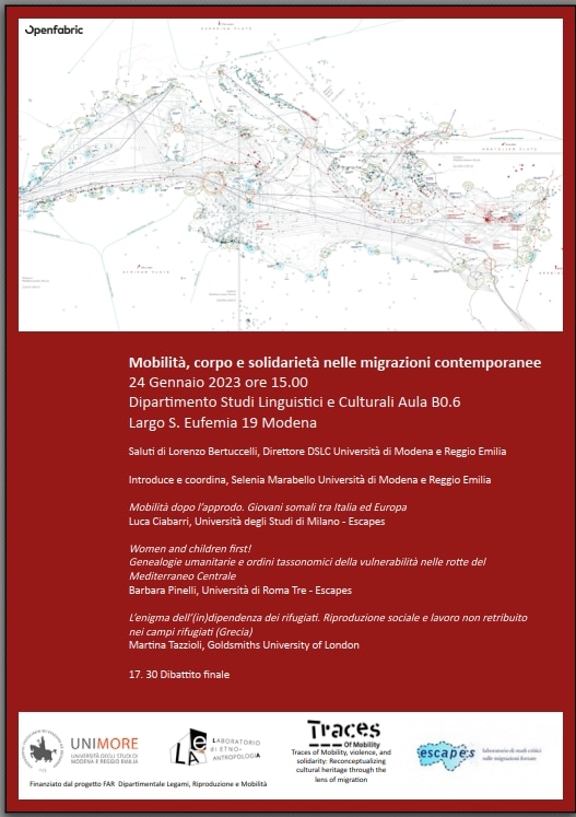 Mobilità, corpo e solidarietà nelle migrazioni contemporanee (Università di Modena e Reggio Emilia)