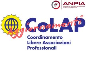 Logo CoLAP personalizzato con logo ANPIA